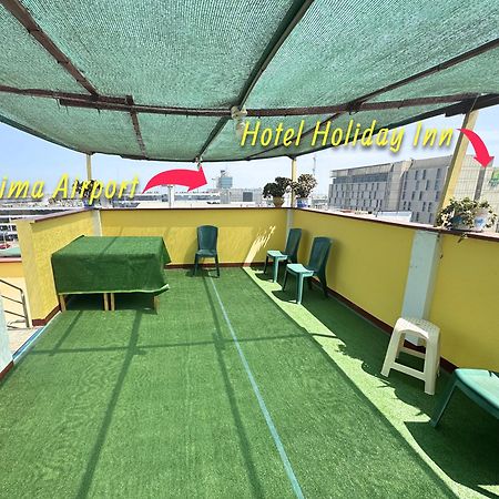 Right Across From The Airport - Free Shuttle - A Y J Familia Apartment Лима Екстериор снимка